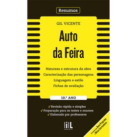 Resumos - Auto Da Feira - 10.º Ano De Ideias De Ler