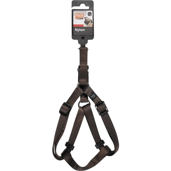 Peitoral Para Cão Plus Step&Go Nylon 25/45 Castanho 1 unidade