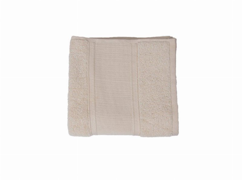 Lençol De Banho Lasa Bordar Natural 100X150Cm