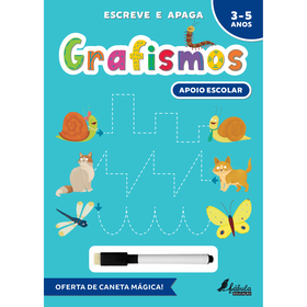 Escreve E Apaga - Grafismos 3-5 Anos