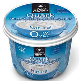 Queijo Quark Natural Flor De Burgos 450 gr