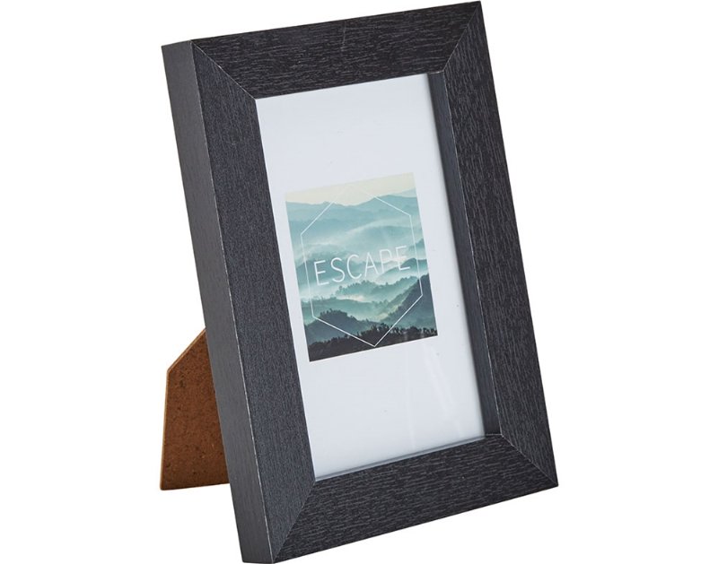 Moldura Actuel Em Mdf Preto 10X15Cm