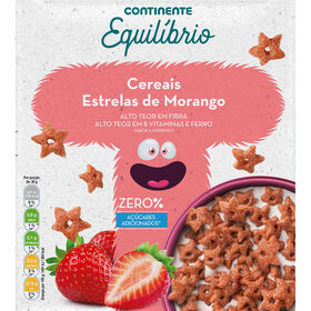 Cereais Estrelas De Morango Continente 350 gr