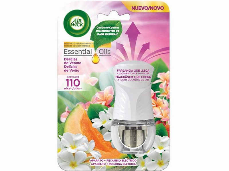 Ambientador Elétrico Air Wick Aparelho Delícias De Verão 19 ml