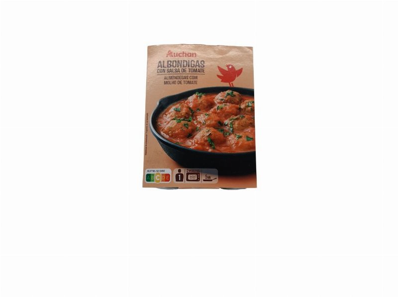 Almôndegas Auchan Com Molho Tomate 300 g