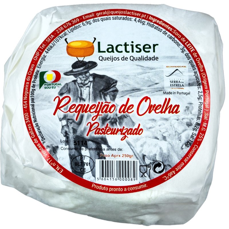 Requeijão De Ovelha Pasteurizado 250 g