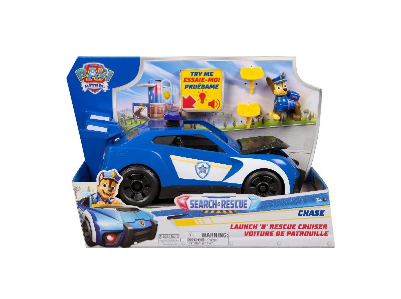 Veículo Paw Patrol Launch N Rescue Cruiser