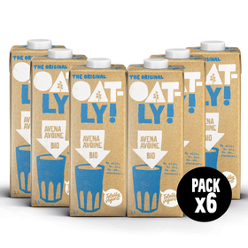 Bebida Vegetal De Aveia Oatly 6 X 1 Lt