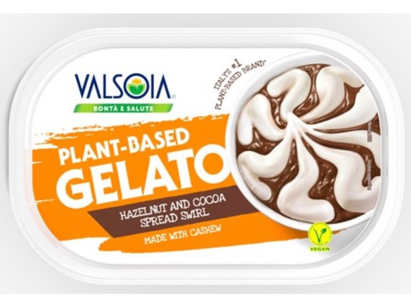 Gelado Vegan Valsoia Chocolate E Avelãs 400 g
