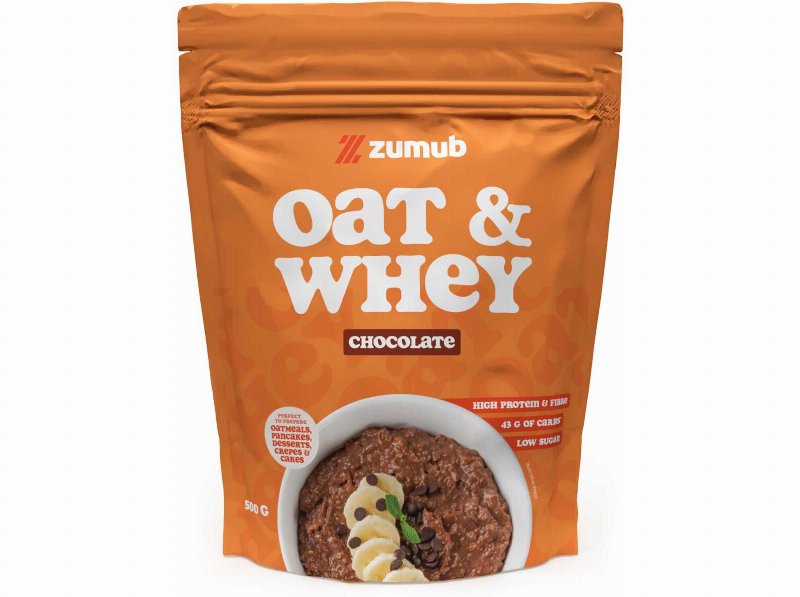 Proteina Zumub Aveia & Whey Chocolate 500 g