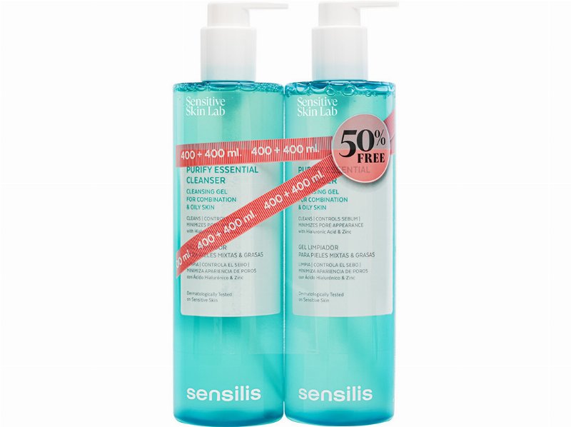 Gel Limpeza Sensilis Ritual Care 2X400 ml