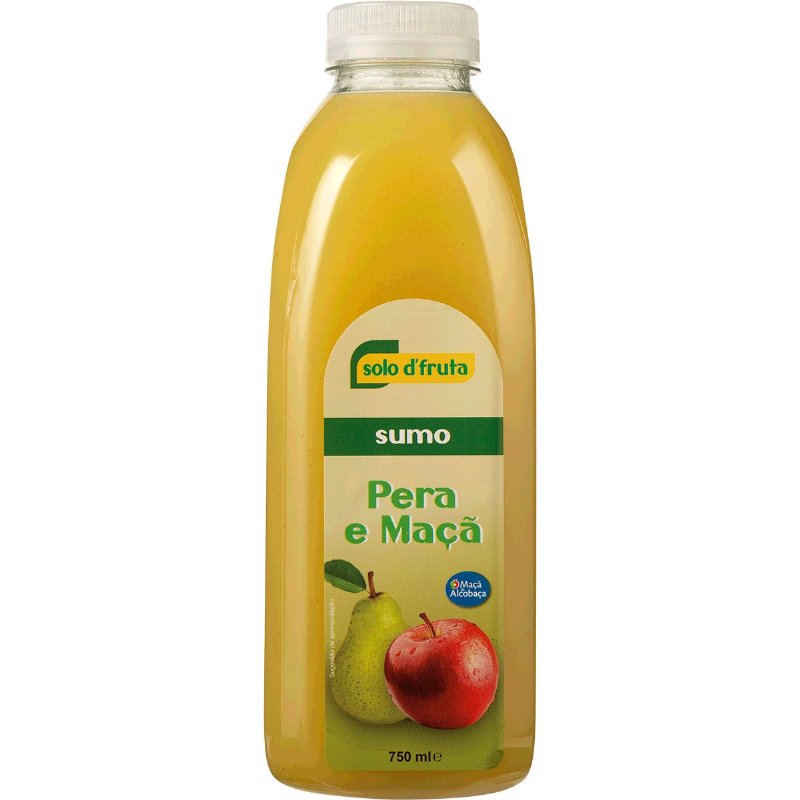 Sumo Fresco De Maçã E Pêra 750 ml