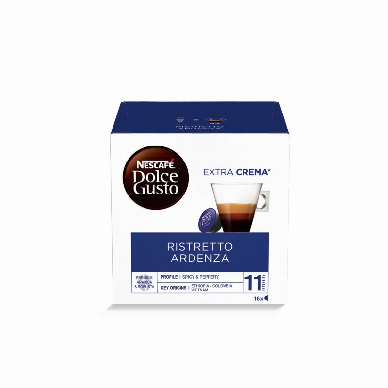 Nescafé Dolce Gusto Cápsulas Espresso Ristretto Ardenza (Int.11) - 16 Caps