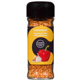 Tempero De Alho E Pimentão Em Frasco Continente 50 gr