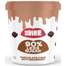 Gelado Bolo Chocolate E Brownie Vegan Swee 450 ml