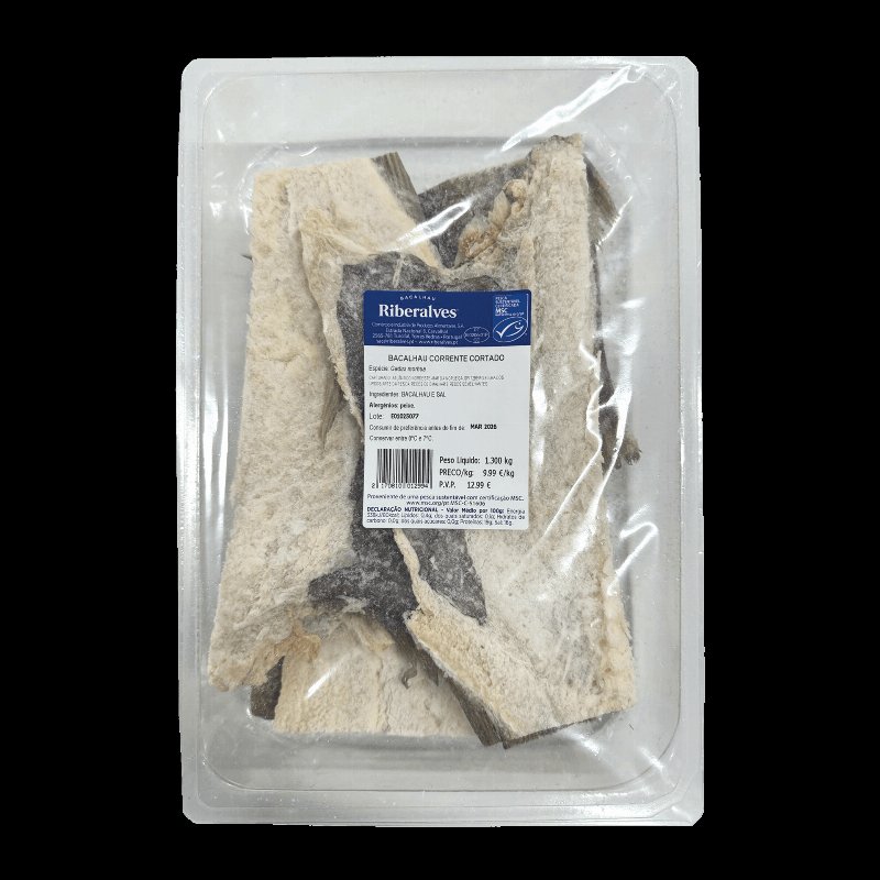 Bacalhau Corrente Ultracongelado