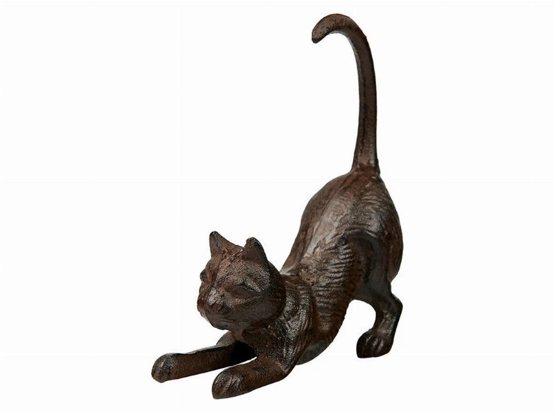 Gato Gardenstar Em Ferro 17.5Cm