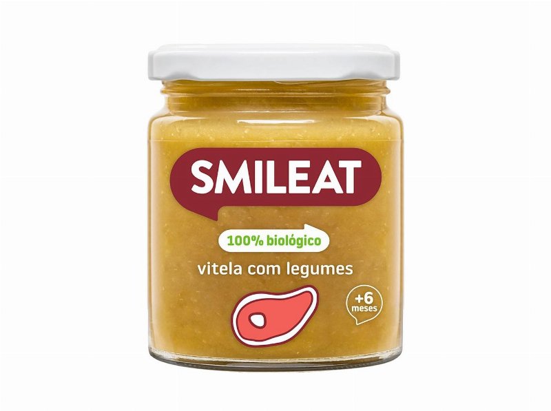 Refeições Smileat Bio Vitela Legumes 230 gr
