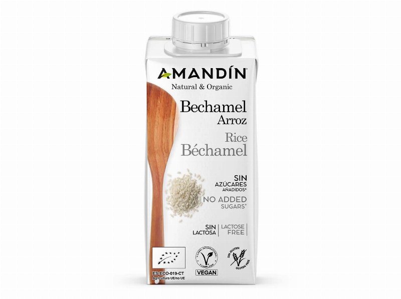 Molho Bio Amandín Bechamel Arroz 200 ml