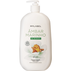 Gel De Banho Âmbar Marinho Mylabel 750 ml
