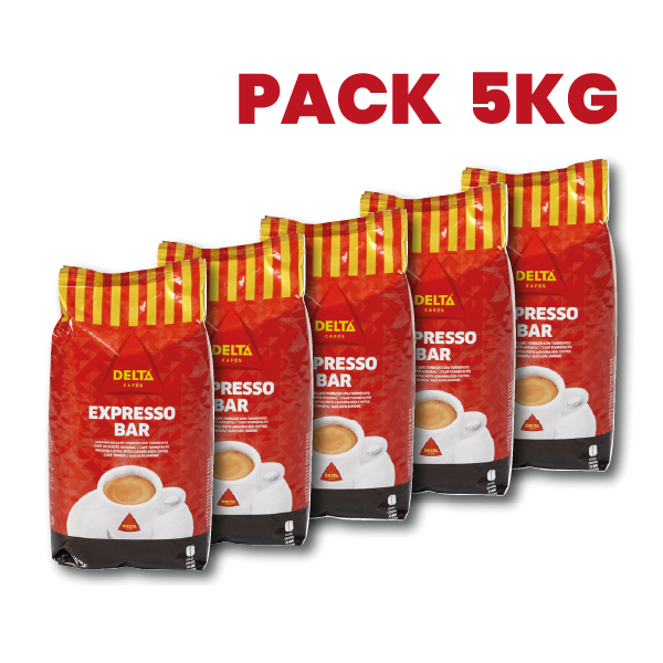 Café Grão Expresso Bar 5X1 kg Delta