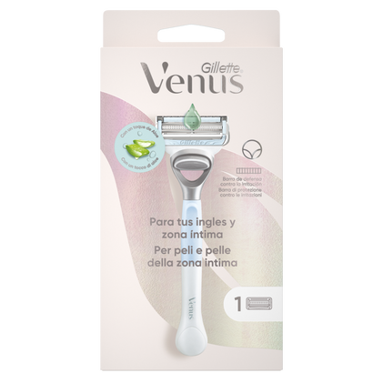 Máquina Depilatória Venus Zona Íntima Com 1 Recarga Venus 1Un
