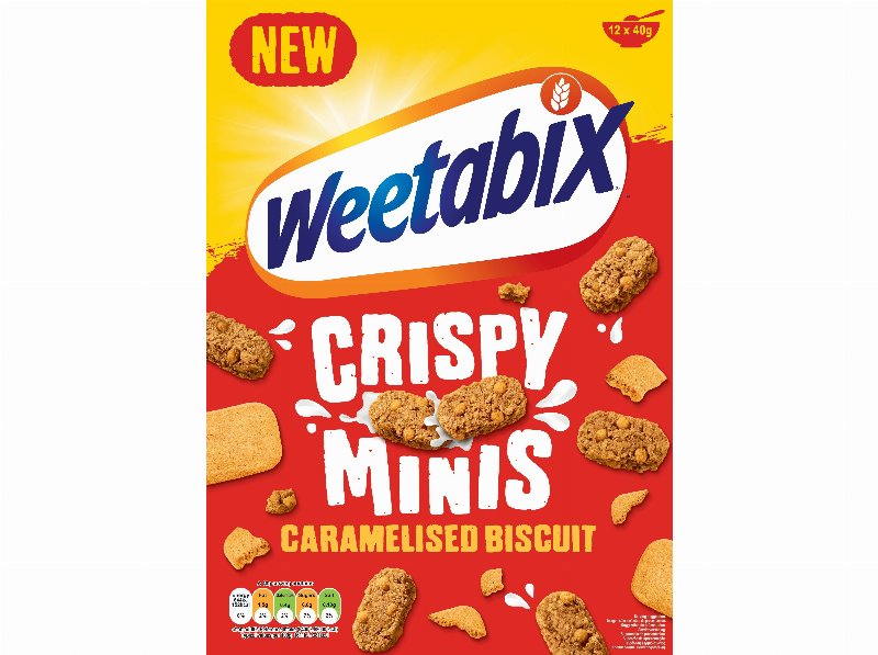 Cereais Minis Weetabix Biscoito Caramelizado 500 g