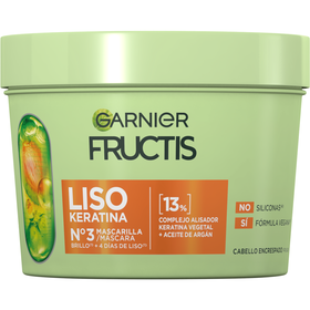 Máscara De Cabelo Liso Keratina Garnier Fructis 370 ml