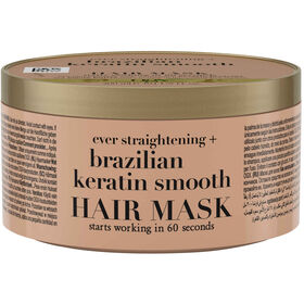 Máscara Cabelo Ever Straightening Queratina Brasileira Ogx 300 gr