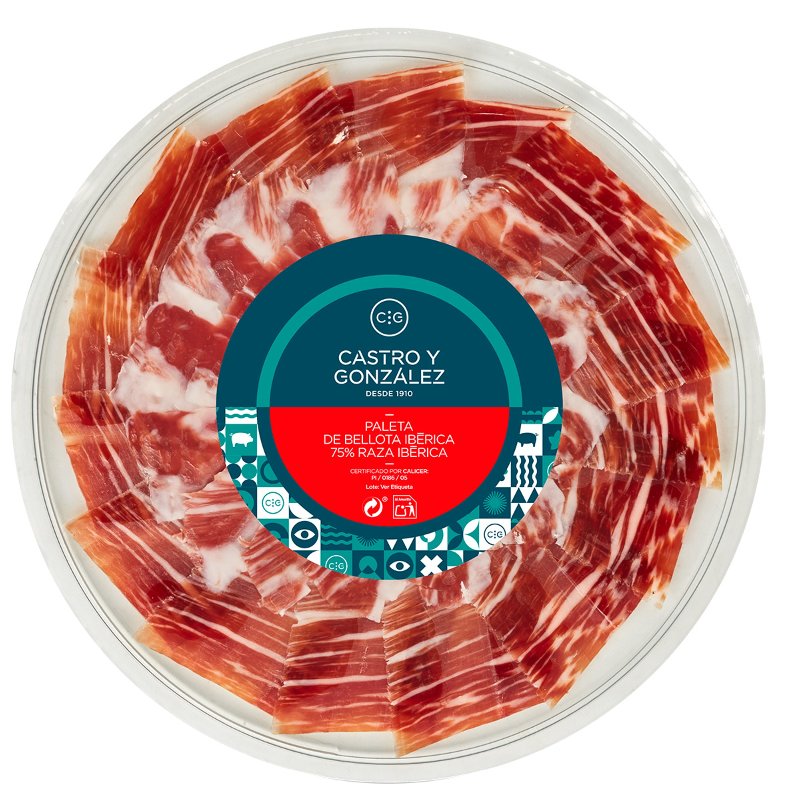 Presunto Da Pá Ibérico Bolota Fatias 100 g