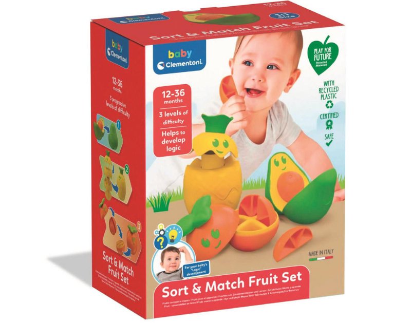 Puzzle De Fruta Baby Clementoni