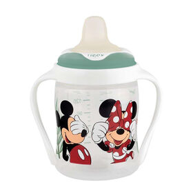 Copo Com Bico Macio Mickey E Minnie Tigex