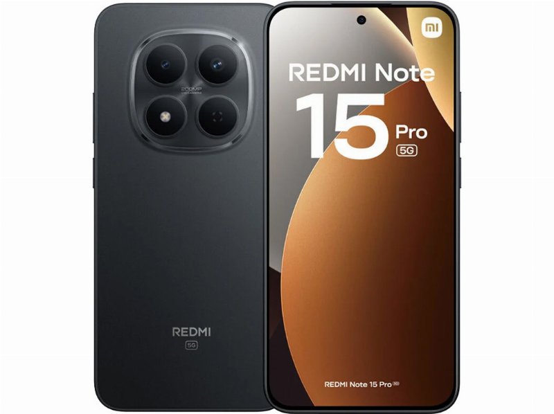 Smartphone Xiaomi Redmi Note 15 Pro 5 g Black 8/256