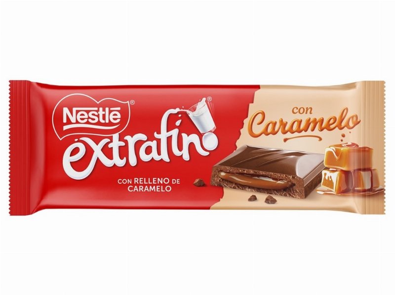 Tablete Nestlé Extrafino Caramelo 84 g