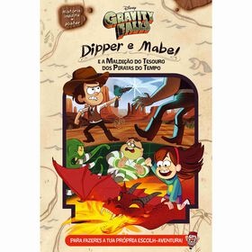 Gravity Falls - Dipper E Mable E A Maldição Do Tesouro Dos Piratas Do Tempo
