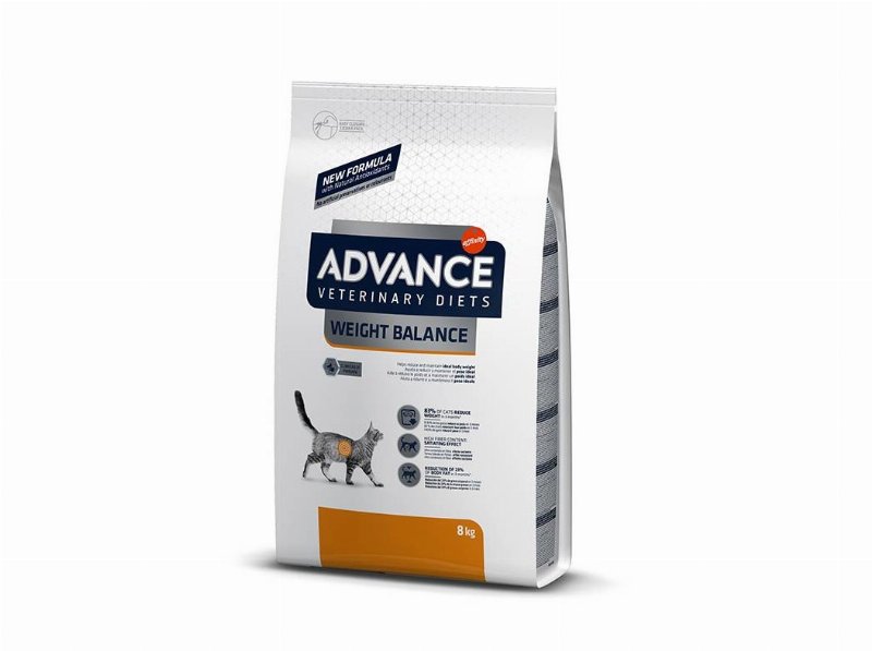 Ração Veterinária Gato Advance Weight Balance 8 kg