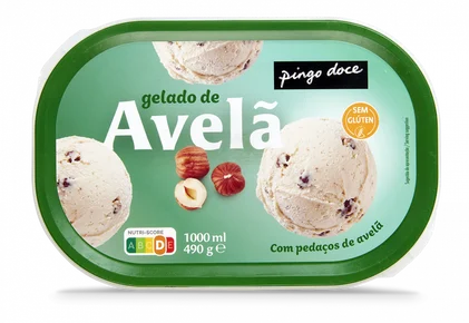Gelado De Avelã Pingo Doce 1L
