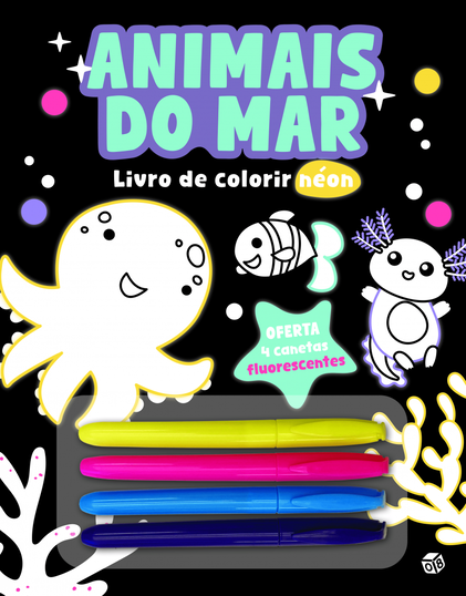 Livro De Colorir - Animais Do Mar Vários Autores