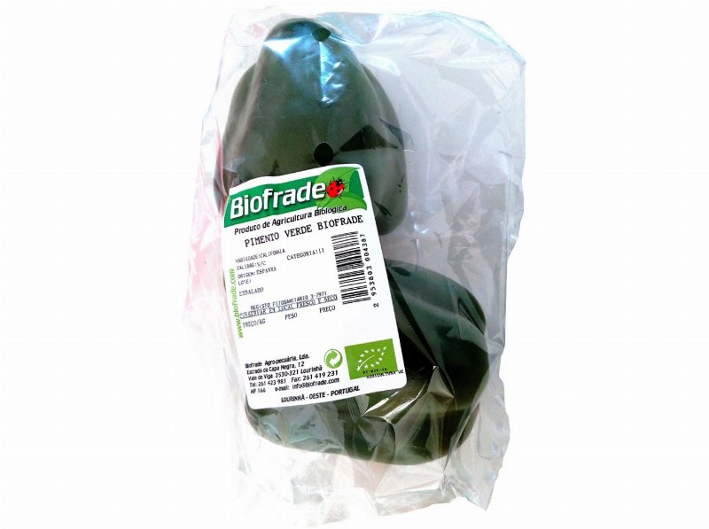Pimento Verde Bio Embalado Kg