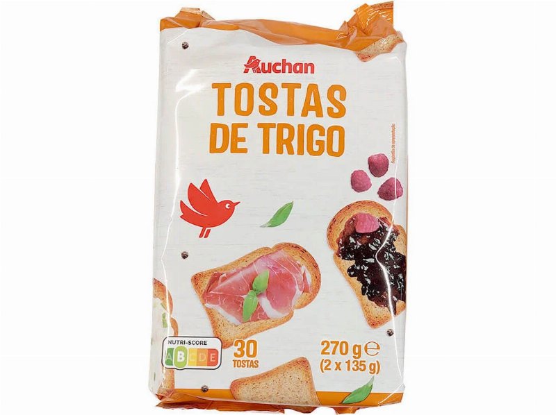 Tostas Auchan De Trigo 270 g