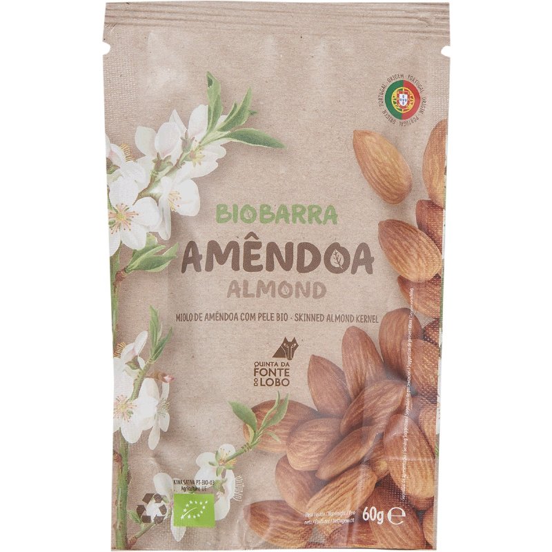 Amêndoa Com Pele Bio 60 g