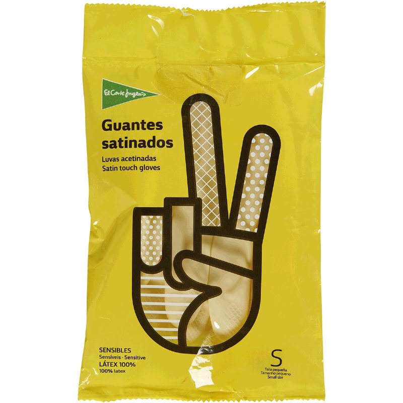 Luvas Acetinadas Sensíveis Pequenas 1 par