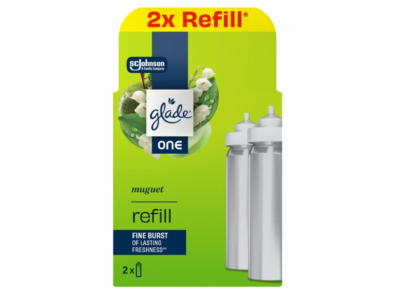 Ambientador Glade One Muguet Rec 2Un