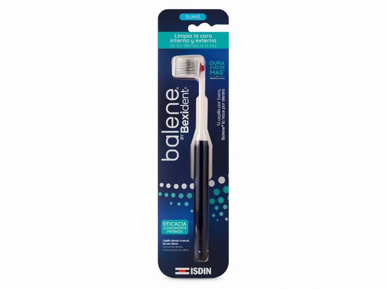 Escova Dentes Balene Bexident Azul Suave