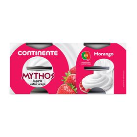 Iogurte Grego Mythos Morango Continente 500 gr (4 Un)