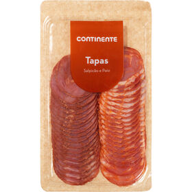 Tapas De Salpicão E Paio Continente 150 gr