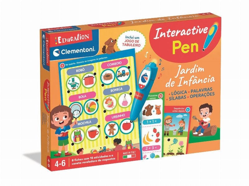 Interactive Pen Clementoni Jardim De Infância