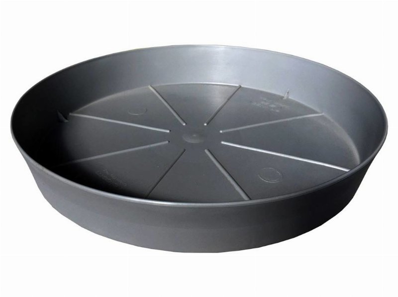 Prato Plástico Gardenstar Preto Ø13Cm (Vaso 17)