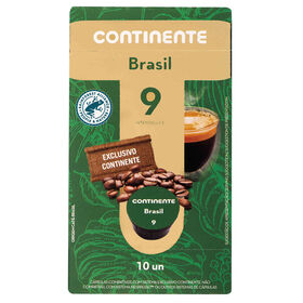 Cápsulas Café Brasil Int 9 Continente 10 Un