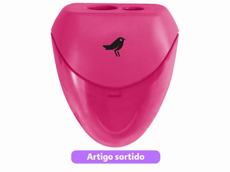 Apara-Lápis Auchan Com 2 Entradas Cores Sortidas